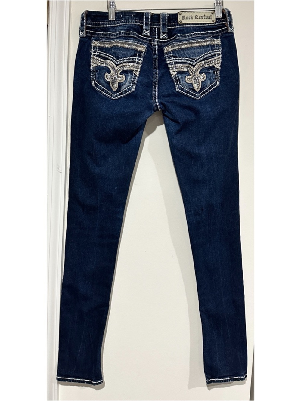 Rock Revival Boris Low Rise Skinny Stretch Jean Y2K